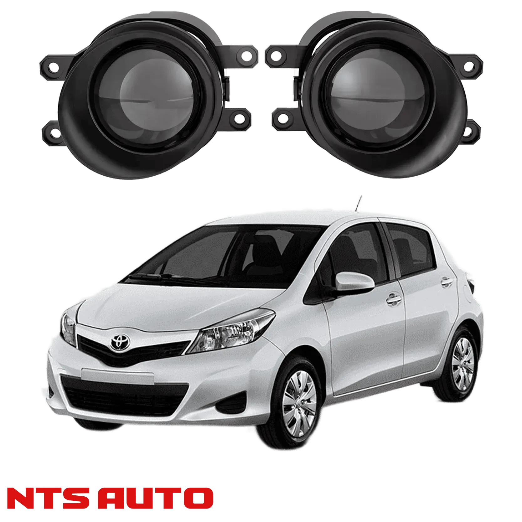 Противотуманные фары на Toyota Yaris