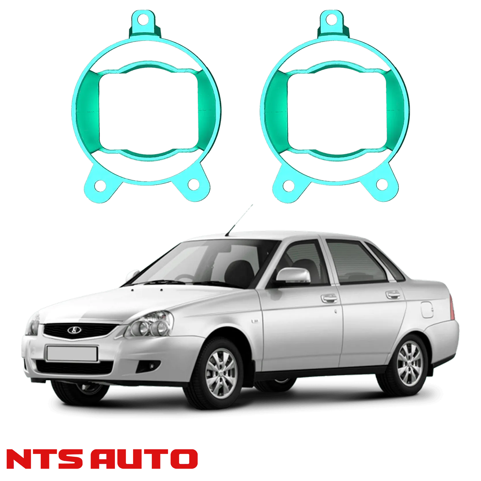Крепления для противотуманных фар на Lada Priora (2007-2018)