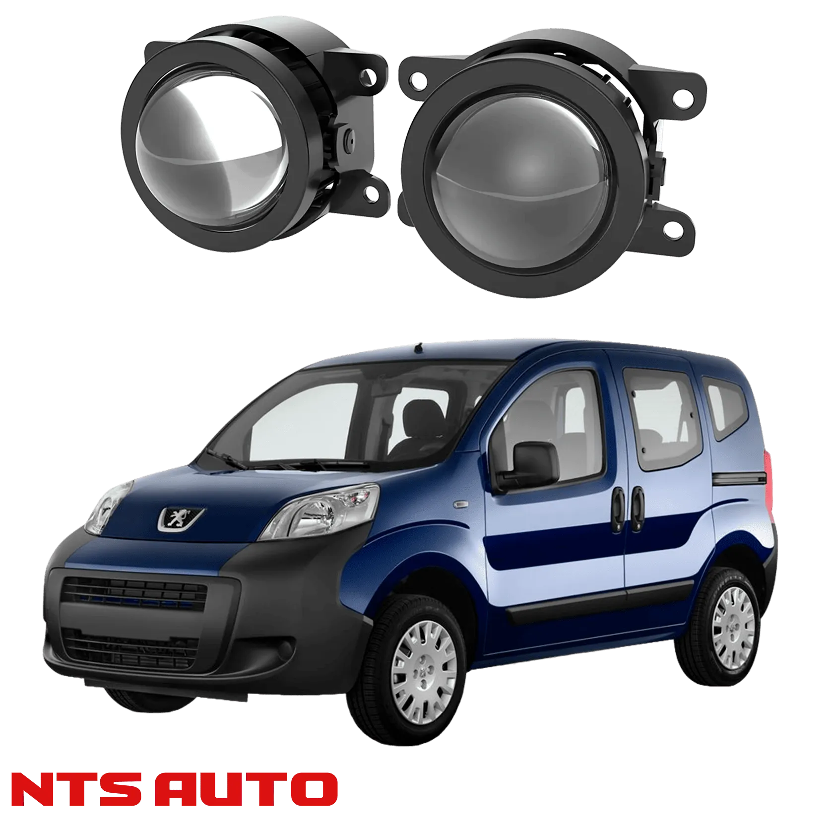 Противотуманные фары на Peugeot Bipper (2008-2014)