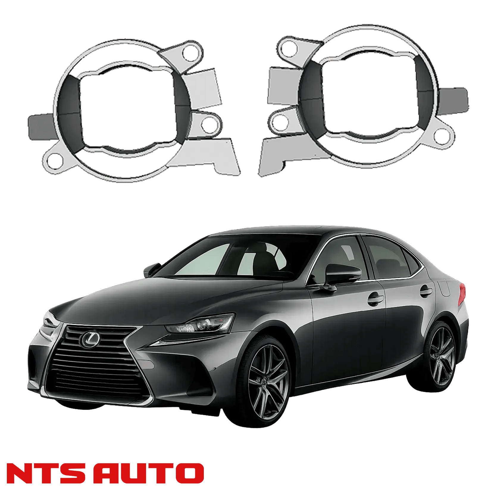 Крепления для противотуманных фар на Lexus IS300 / IS350