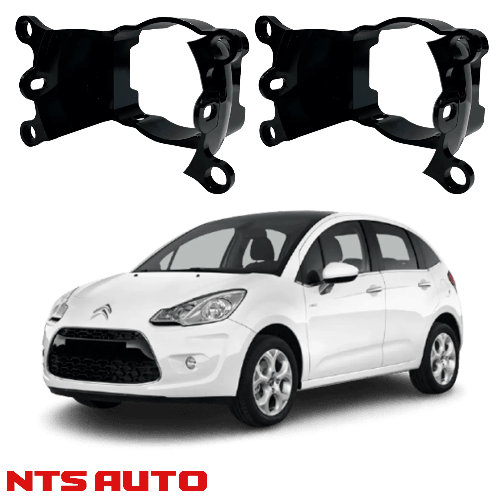 Крепления для противотуманных фар на Citroen C3 (2005-2010)