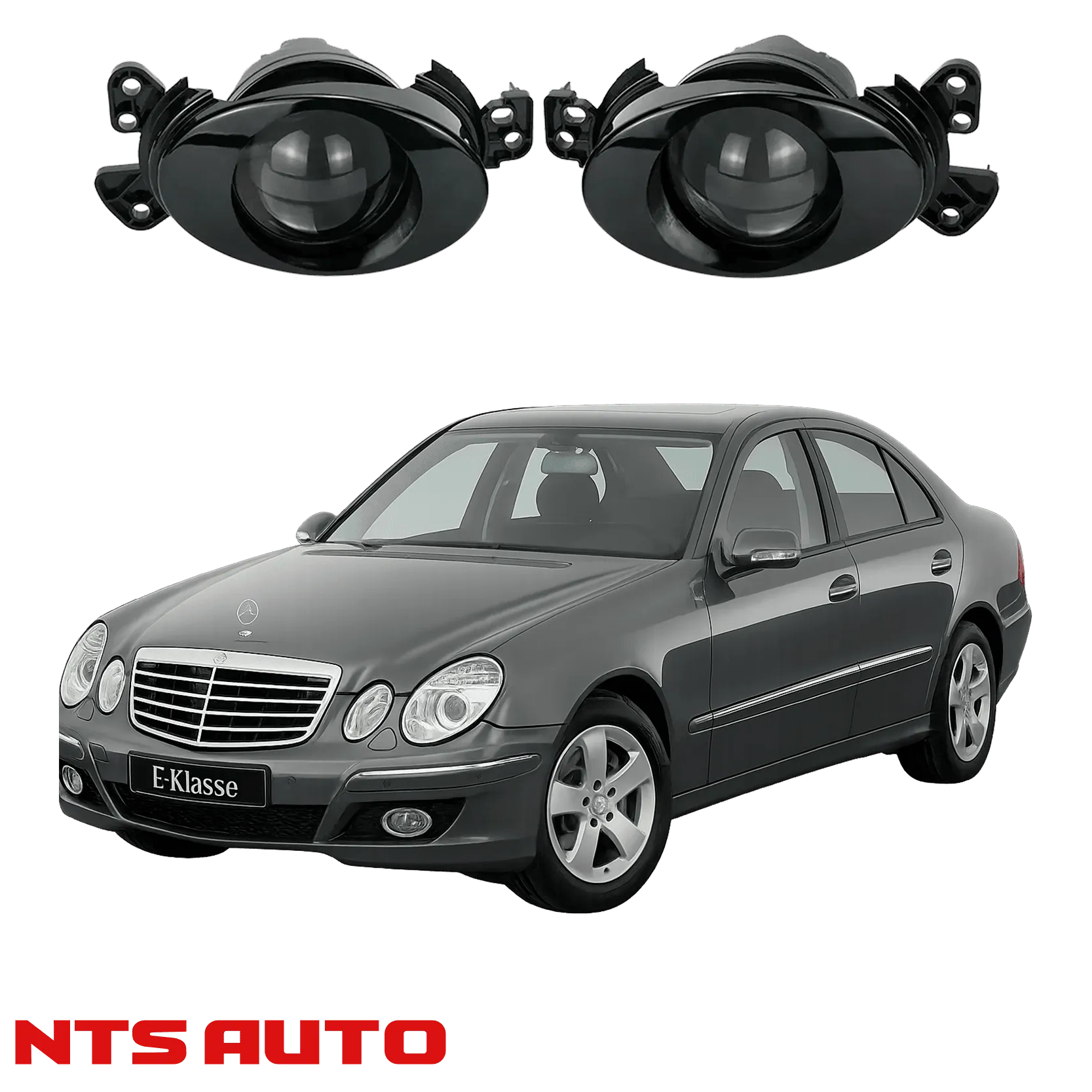 Противотуманные фары на MERCEDES-BENZ E-класс W211/S211 (2002–2006)