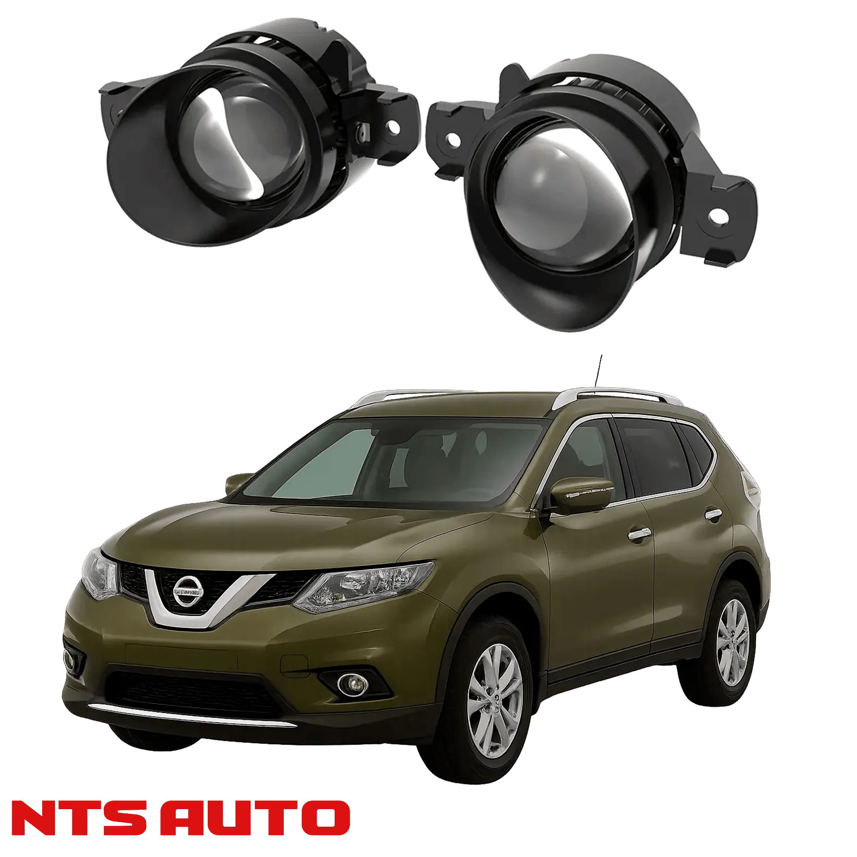 Противотуманные фары на Nissan X-Trail (2005–2007, T32 2013–2019)