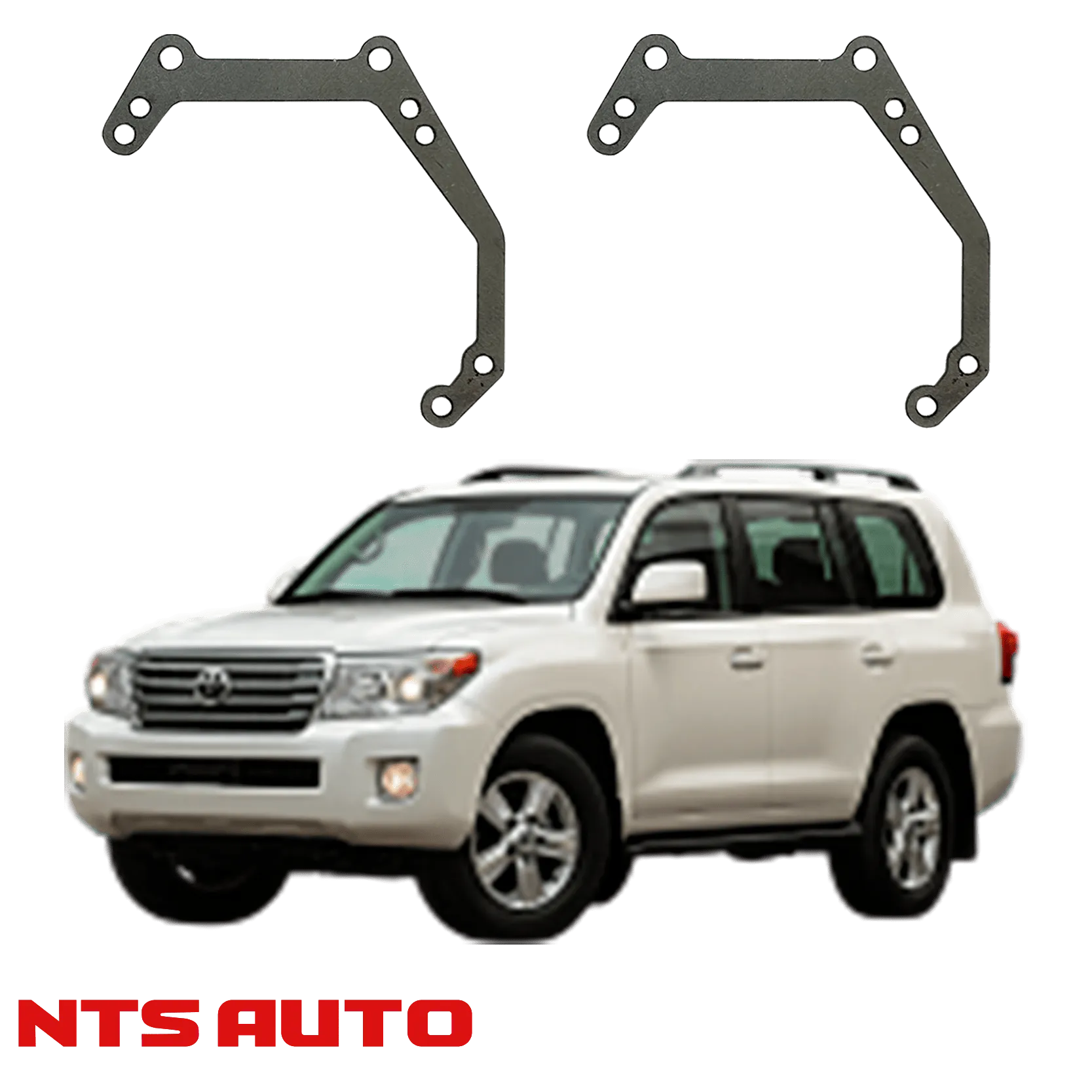 Переходные рамки для Toyota Land Cruiser 200 (2007-2015)