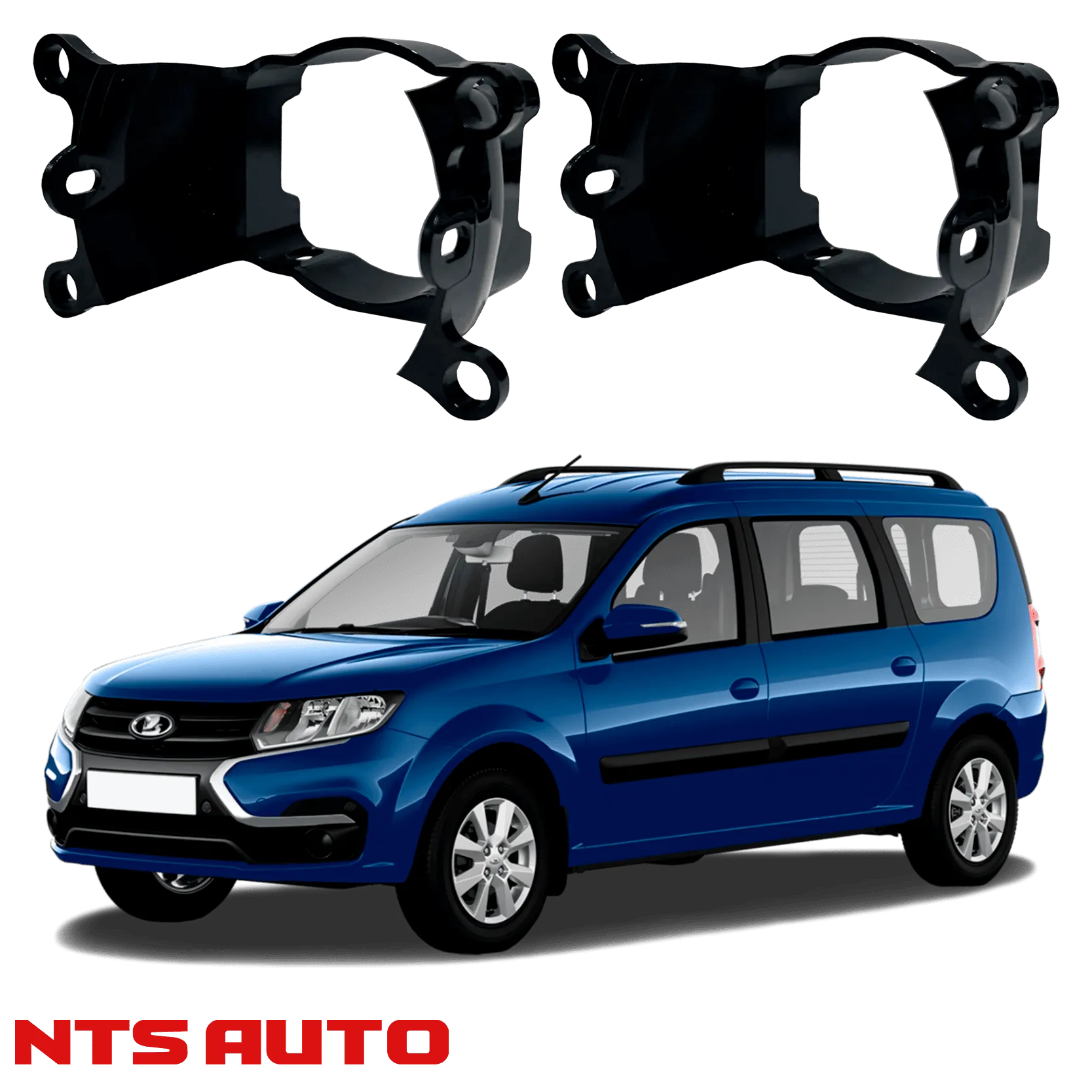 Крепления для противотуманных фар на Lada Largus FL (2021-н.в.)