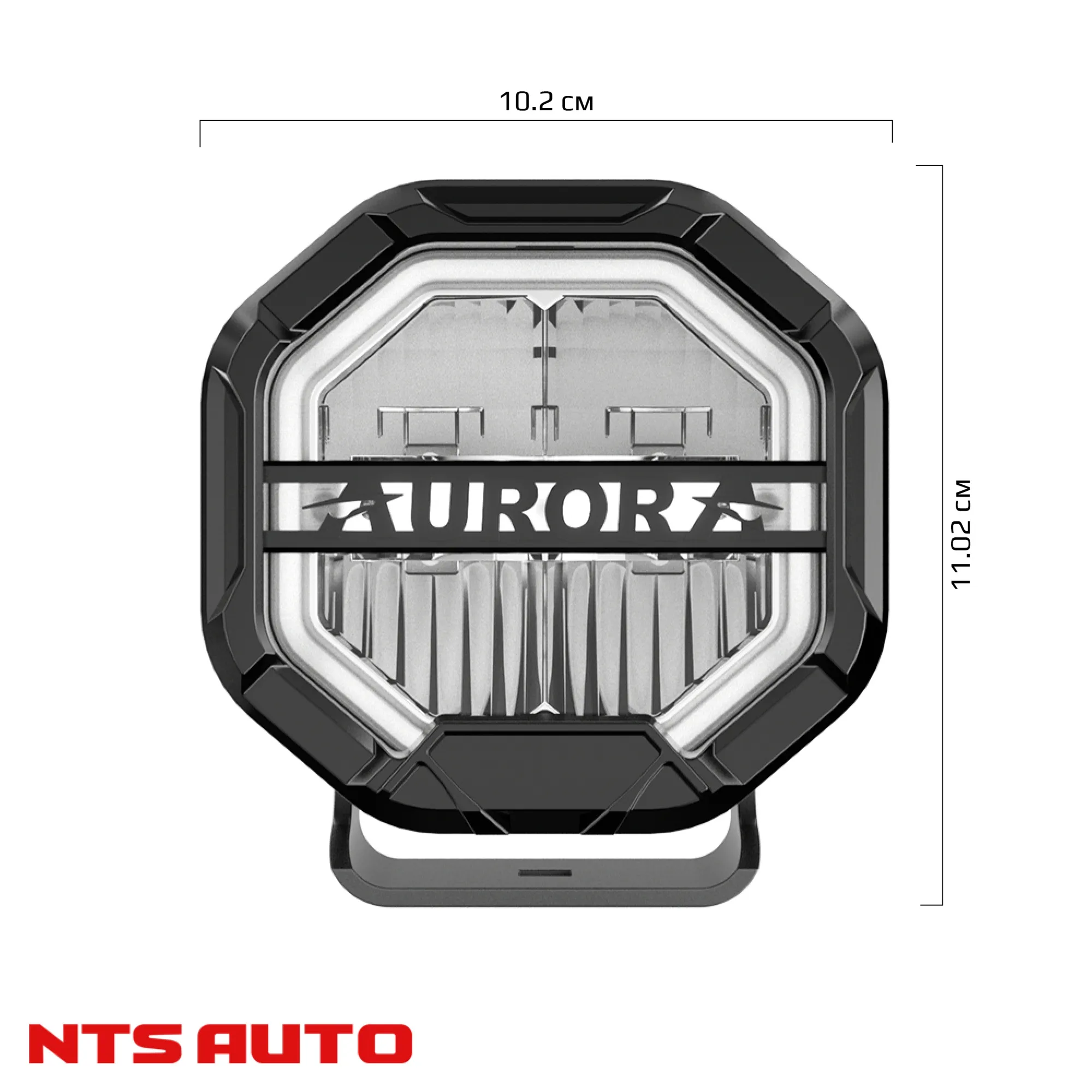 СВЕТОДИОДНЫЕ ФАРЫ 4" ДАЛЬНЕГО СВЕТА AURORA ДХО Б/Ж