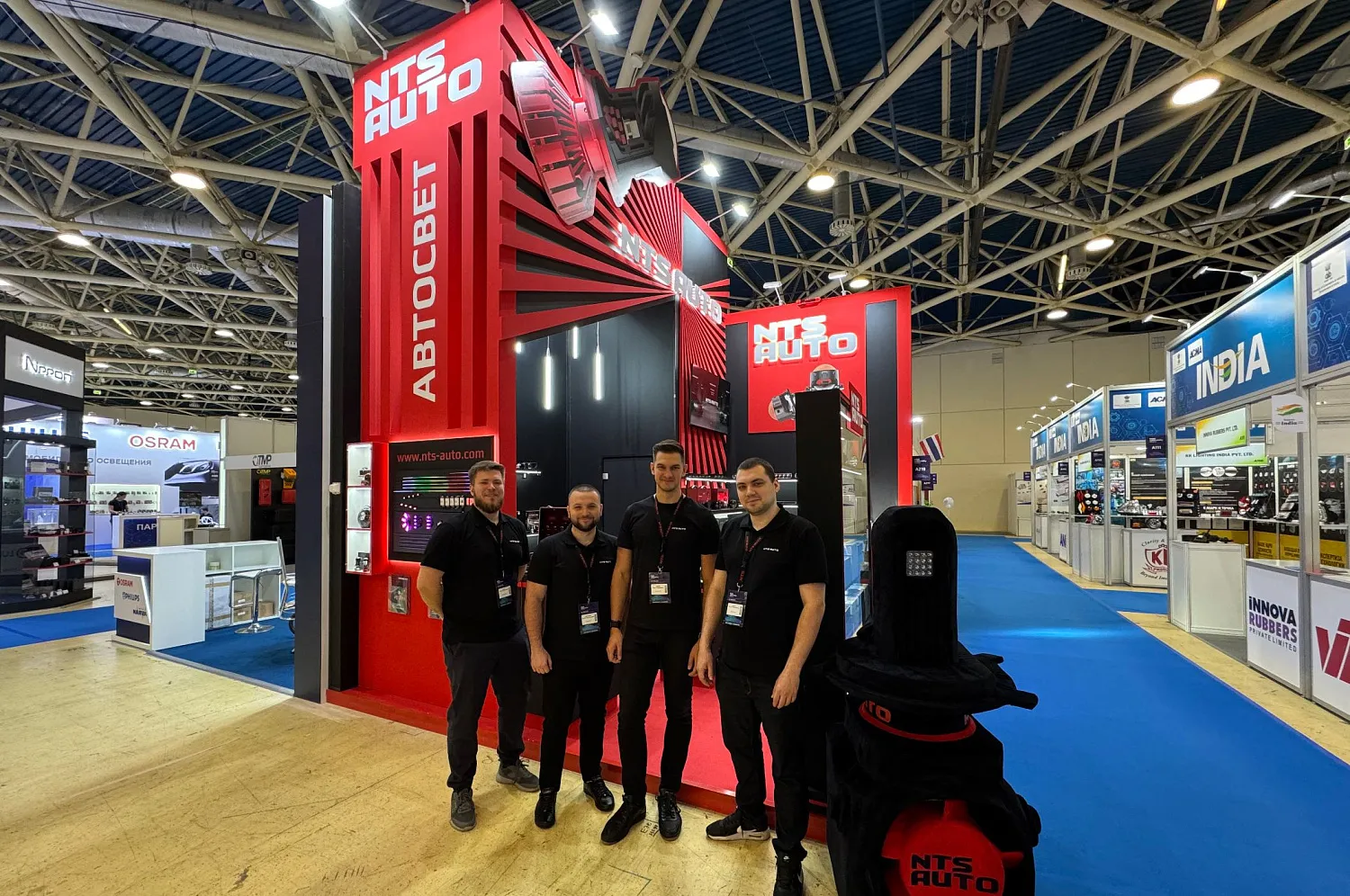 NTS AUTO на MIMS Automobility Moscow 2025: уверенный дебют на крупнейшей выставке автокомпонентов