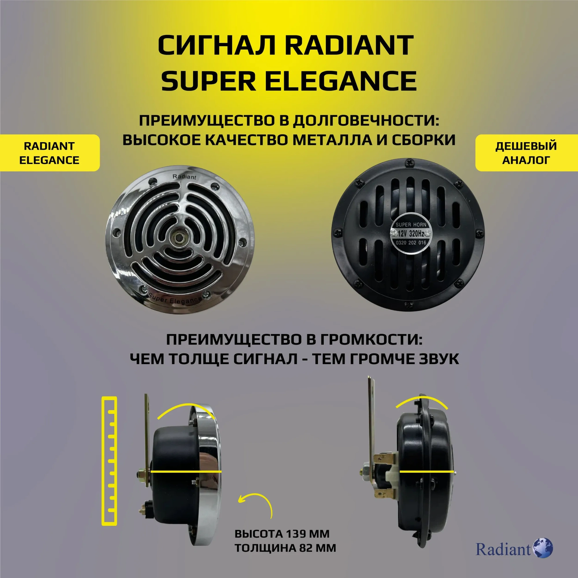 Сигнал "RADIANT SUPER"